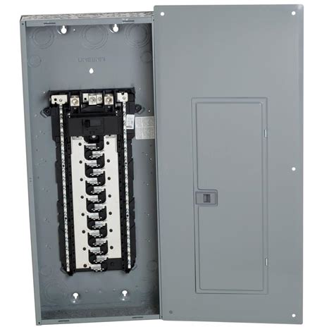 electric breaker box with 30 spaces for breaker drawing|indoor load center breaker box.